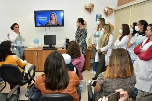 Santo André faz homenagem para mães no Dia Mundial da Doação de Leite Humano