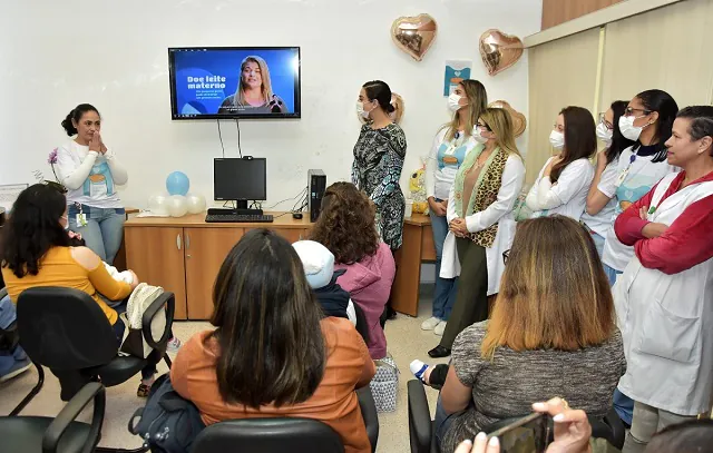 Santo André faz homenagem para mães no Dia Mundial da Doação de Leite Humano