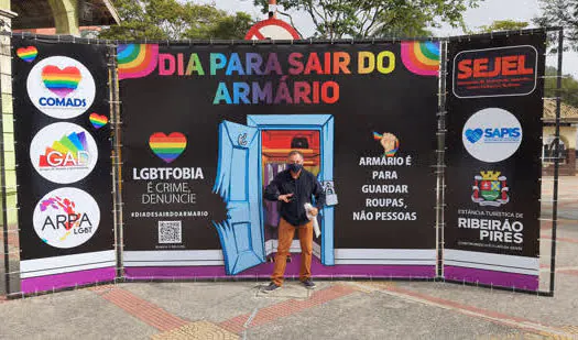 Ribeirão Pires promove ações no Dia de Combate à LGBTFOBIA