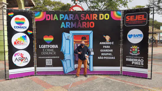 Ribeirão Pires promove ações no Dia de Combate à LGBTFOBIA