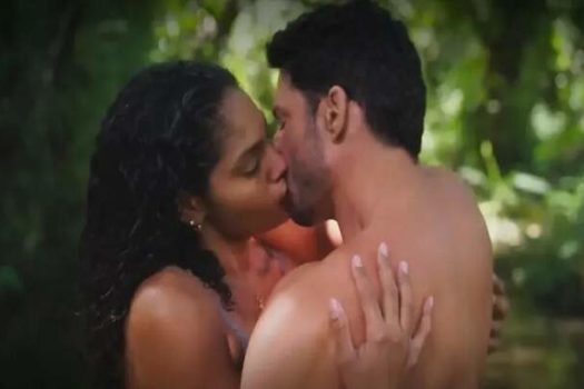 Barbara Reis diz que é simples gravar cenas sexo com Cauã Reymond