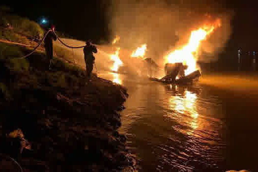 Explosão em barco no Rio Juruá, no Acre, deixa 18 feridos em estado grave