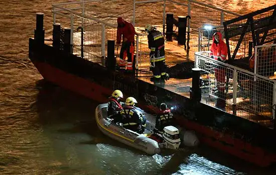 Hungria: barco com 33 pessoas naufraga no Rio Danúbio e ao menos 7 morrem