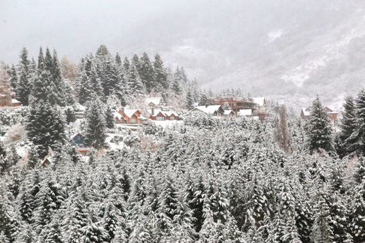 Bariloche anuncia a primeira queda de neve de 2019