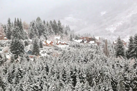 Bariloche anuncia a primeira queda de neve de 2019