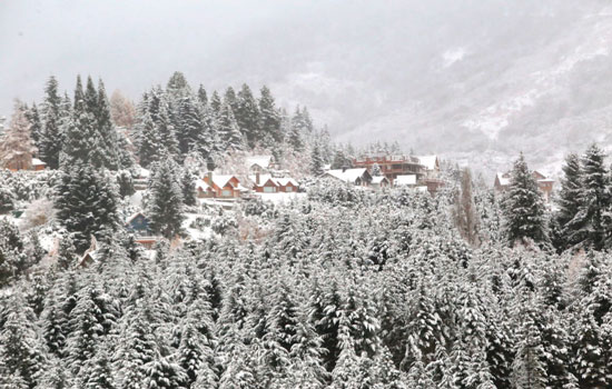 Bariloche anuncia a primeira queda de neve de 2019