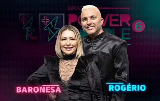 Rogério Silva e Cláudia Baronesa desistiram do Power Couple Brasil após briga