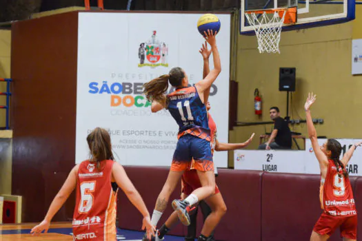 São Bernardo é campeão do basquete masculino e feminino dos Jogos Abertos