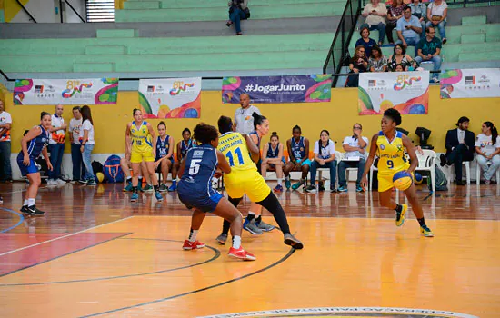 Santo André leva ouro no basquete feminino e masculino dos Jogos Abertos