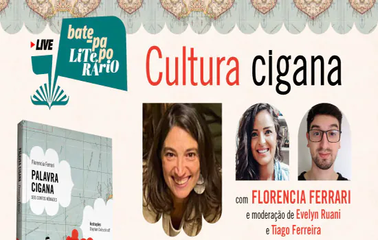 Cultura cigana será tema de Bate-papo Literário Virtual e gratuito