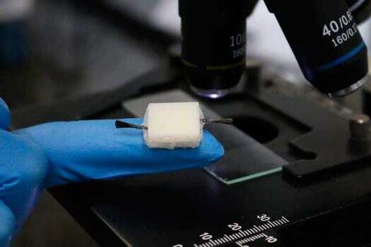 USP e Harvard criam bateria feita de gelatina para uso na área médica
