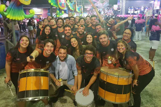 Bateria do Instituto Mauá de Tecnologia participa de evento na Rosas de Ouro