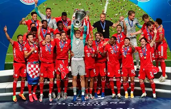 Bayern vence PSG e é hexa campeão da Champions League