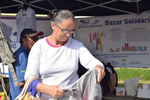 Bazar Solidário de Diadema será nesta quinta-feira