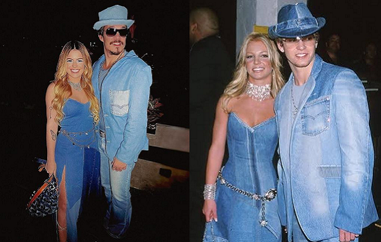 Viih Tube e Eliezer recriam famoso figurino de Britney Spears e Justin Timberlake