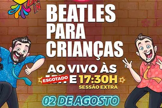 TOM BRASIL EXPERIENCE DRIVE-IN Apresenta BEATLES PARA CRIANÇAS