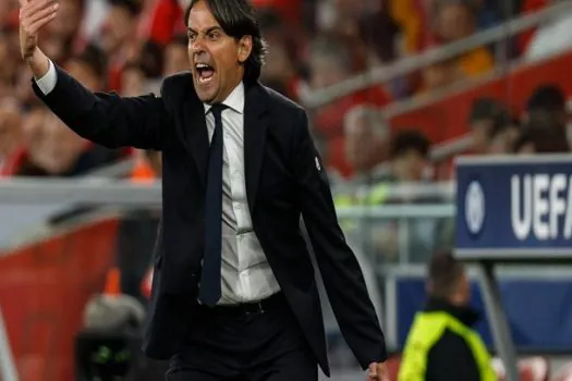 Inzaghi não se ilude com vantagem e prega atenção na Inter: ‘Benfica criará dificuldades’