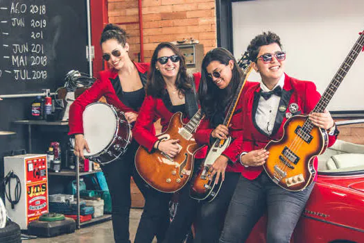 SESI São Bernardo apresenta show da Banda ‘BGirls – Beatles por elas’