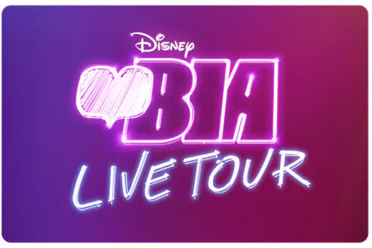 Bia Live Tour da Disney se apresenta pela 1ª vez no Brasil