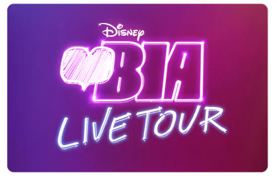 Bia Live Tour da Disney se apresenta pela 1ª vez no Brasil