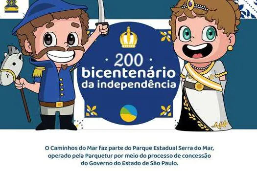 Bicentenário da Independência: Caminhos do Mar promove caminhada simbólica com D Pedro I