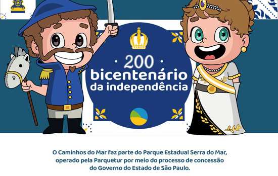 Bicentenário da Independência: Caminhos do Mar promove caminhada simbólica com D Pedro I