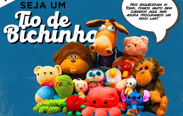 Shopping lança ação online para doação de bichos de pelúcia esquecidos no empreendimento