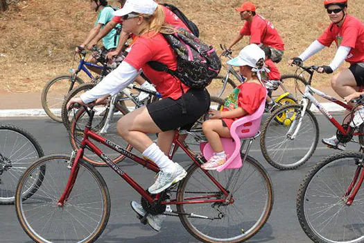 Passeio ciclístico na região central celebra os 470 anos da cidade de SP