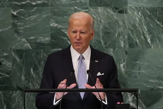 Biden convoca países a condenar Rússia: ‘Não se pode ganhar guerra nuclear’