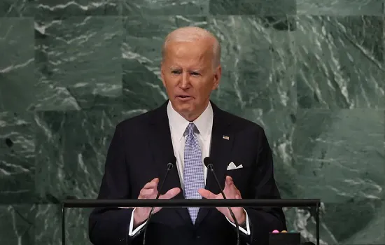 Biden convoca países a condenar Rússia: ‘Não se pode ganhar guerra nuclear’