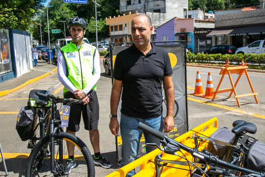 São Caetano inaugura novo trecho da ciclofaixa