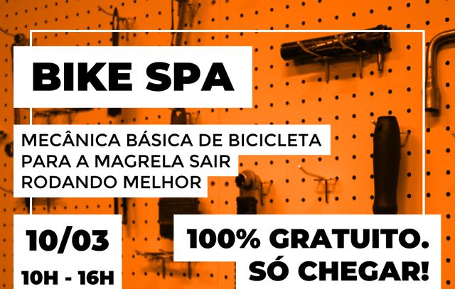 ‘Bike Spa’ oferece revisão básica gratuita para cicloentregadores na Estação Eucaliptos