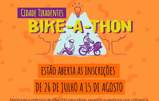 Bike-a-thon: ONG oferece mentorias e prêmios para iniciativas de bicicleta