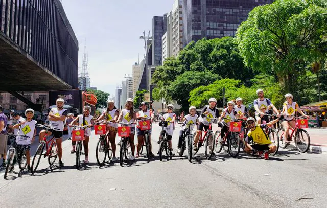 Top Center Shopping lança parceria com a Bike Tour SP e promove passeio na Av. Paulista