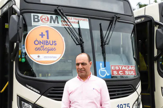 São Caetano tem 100% da frota de ônibus com tecnologia de biometria facial