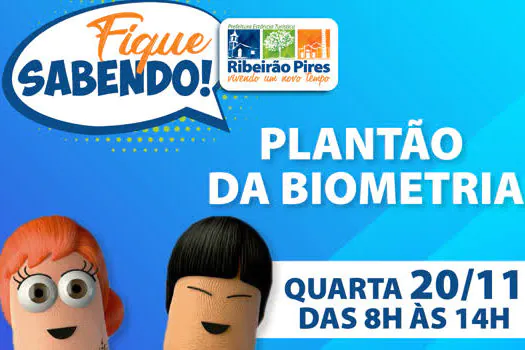 Cartórios Eleitorais de Ribeirão Pires abrem no feriado para cadastro da biometria