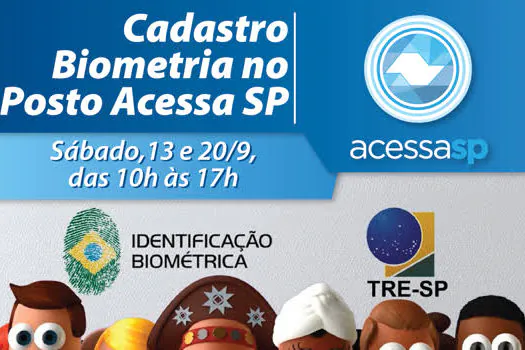 Ribeirão Pires cadastra biometria no Posto Acessa SP do Jardim Caçula