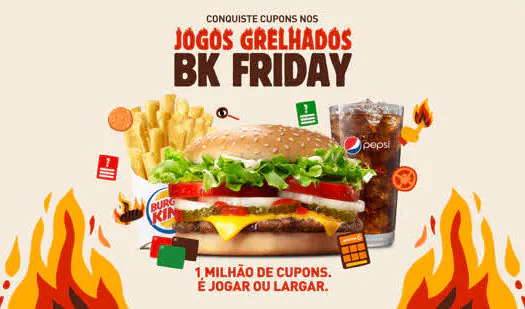 Burger King anuncia BK Friday: que comecem os Jogos Grelhados