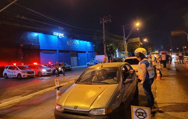 Detran-SP autua 11 em blitz da Operação Direção Segura Integrada em Santo André