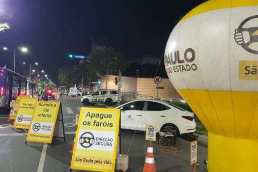 Detran-SP autua 13 motoristas durante Operação Direção Segura Integrada em Santo André