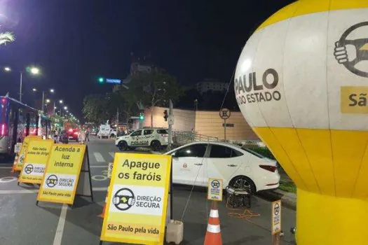 Maio Amarelo começa com primeira Operação Direção Segura Integrada na capital