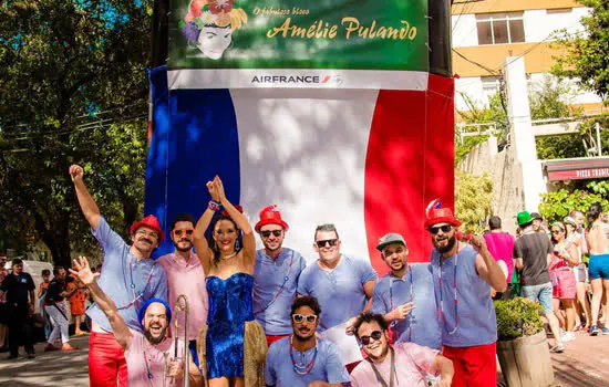 Bloco Amélie Pulando traz música francesa em ritmo de carnaval para SP