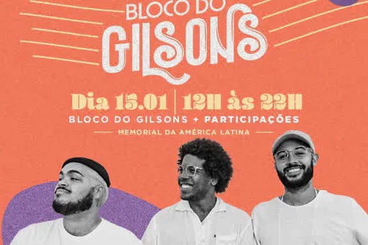 Bloco do Gilsons e Baile da Santinha são atrações da Arena Carnaval SP