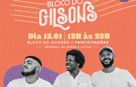 Bloco do Gilsons e Baile da Santinha são atrações da Arena Carnaval SP