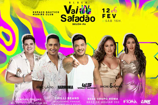 Wesley Safadão se prepara para o Carnaval com o bloco “Vai Safadão”