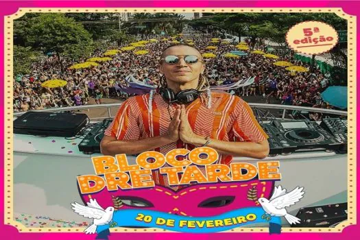 Dj Dre Guazzelli lidera ‘Bloco Dre Tarde’ em São Paulo