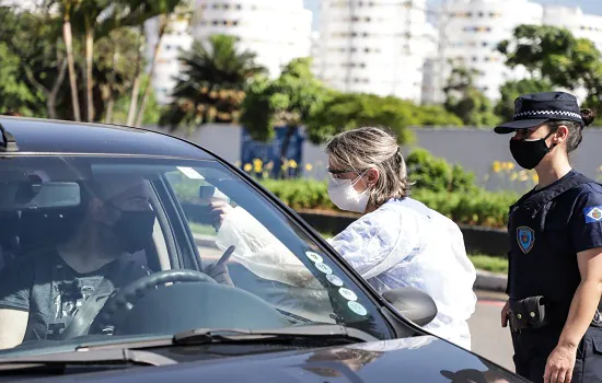 São Caetano implanta barreiras sanitárias para restringir a circulação de pessoas