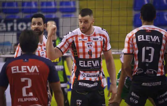 Superliga Banco do Brasil: Apan/Eleva/Blumenau e Minas Tênis Clube fazem jogo isolado