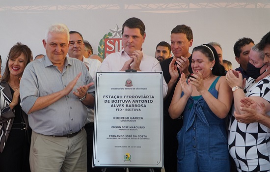 Governo de SP entrega Nova Estação Ferroviária de Boituva e obras em vicinais da região