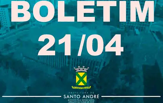 Covid-19 | Boletim Santo André | 20/04